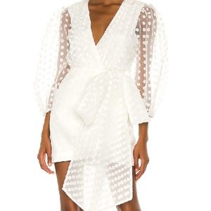 Lovers + Friends Alize Mini Dress - White, NWT, Size S